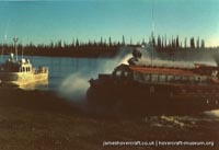 SRN6 with the Canadian Coastguard